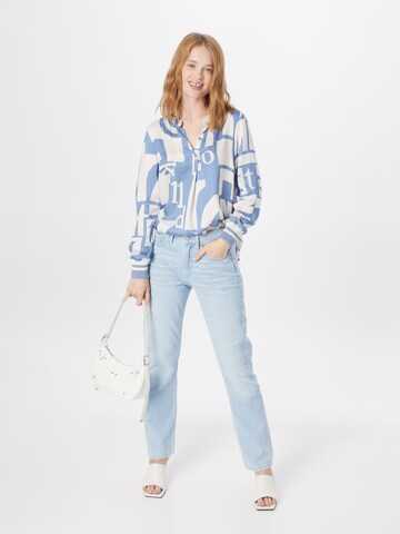 Emily Van Den Bergh Bluse in Blau