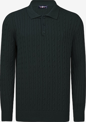 Pullover di Jimmy Sanders in verde: frontale