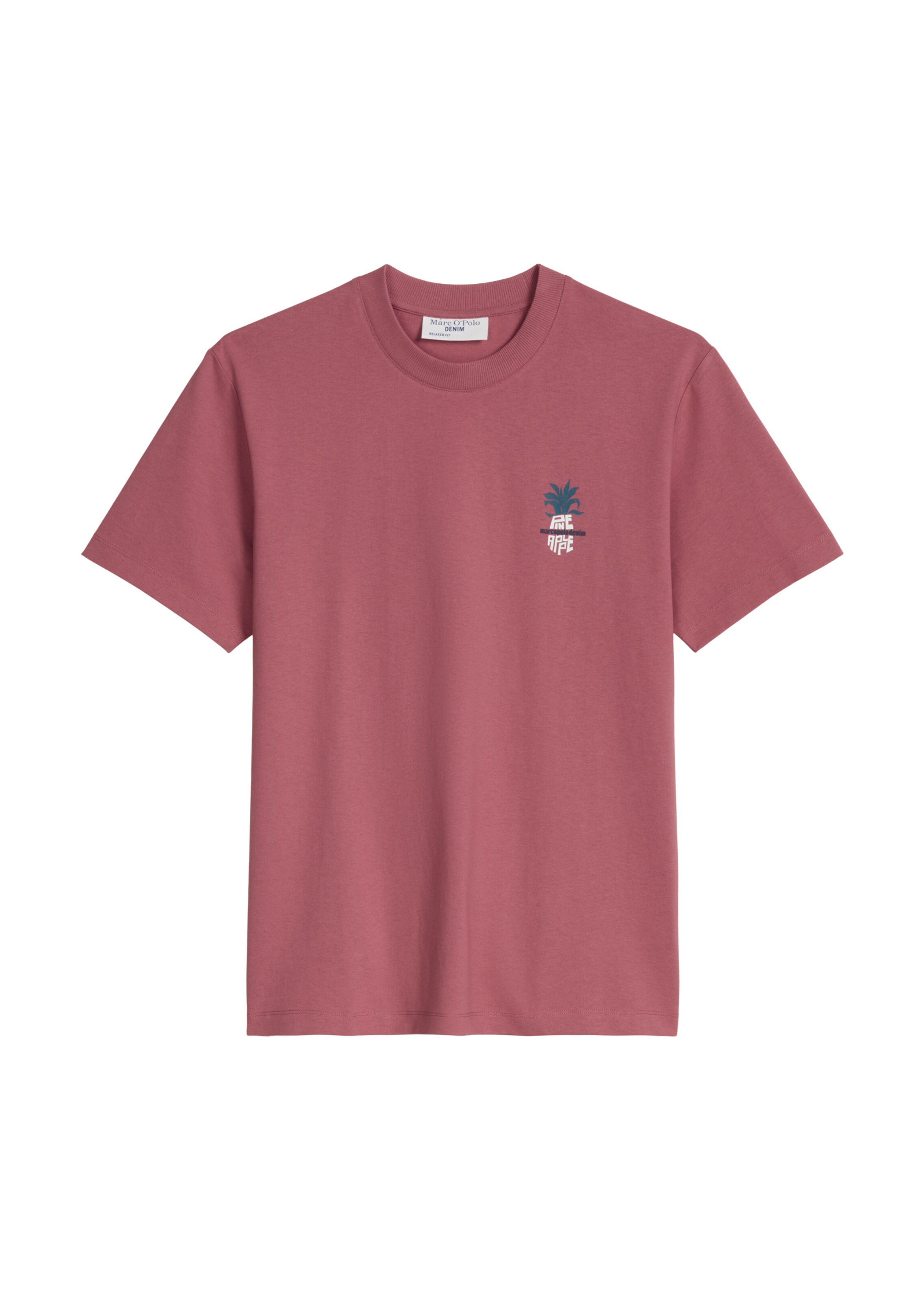 T-Shirt 'DfC' Marc O'Polo DENIM en violet : devant