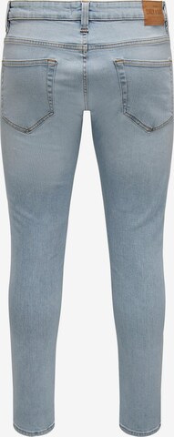 Skinny Jeans 'Loom' di Only & Sons in blu