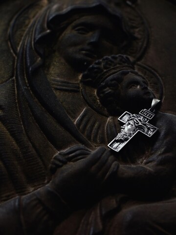 REYTEL - Colgante 'FACE OF JESUS CHRIST. INRI' en plata