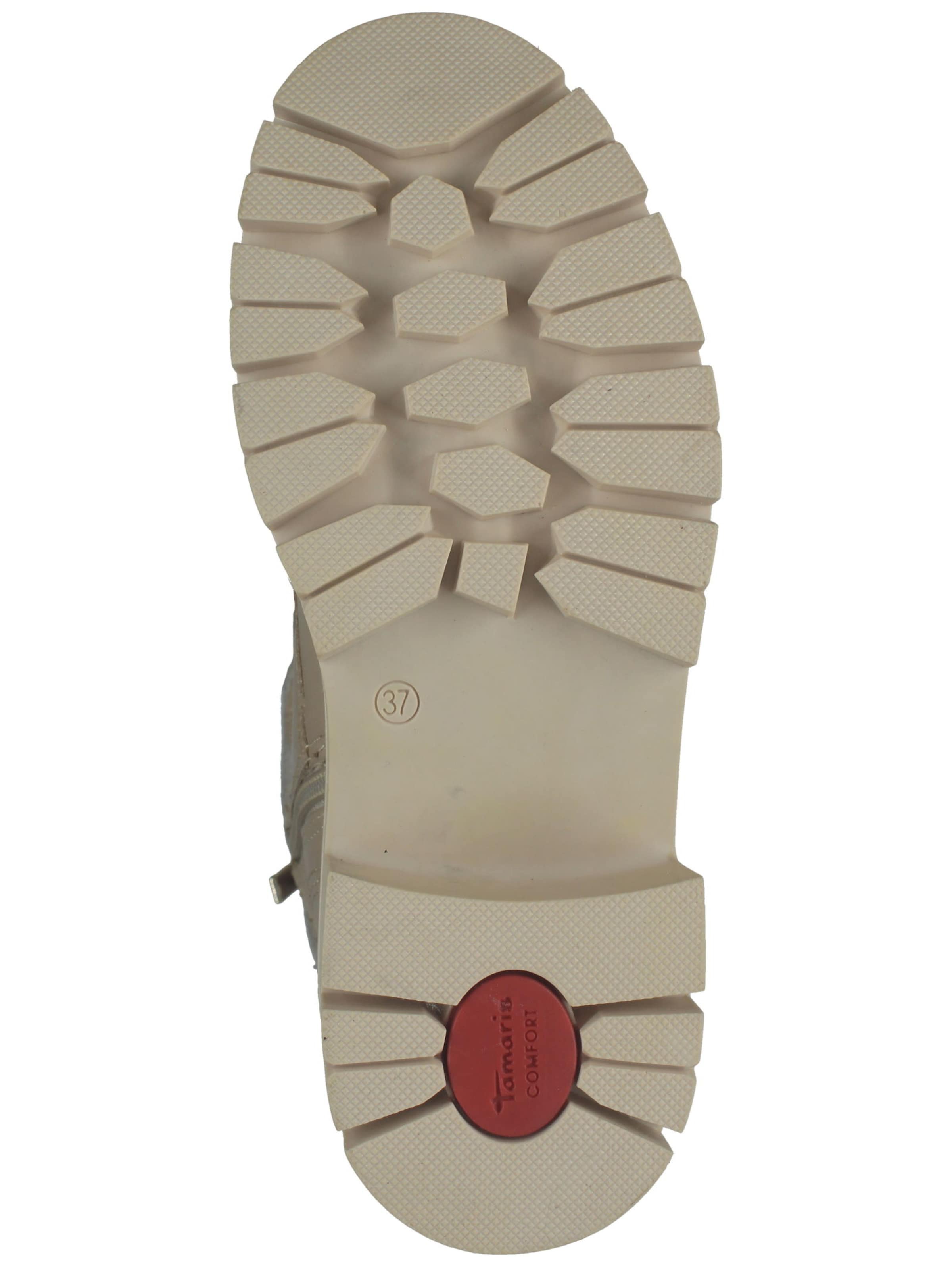Tamaris Schnürstiefelette in Beige