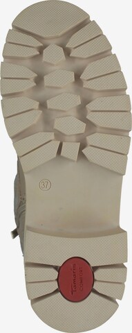 TAMARIS Schnürstiefelette in Beige