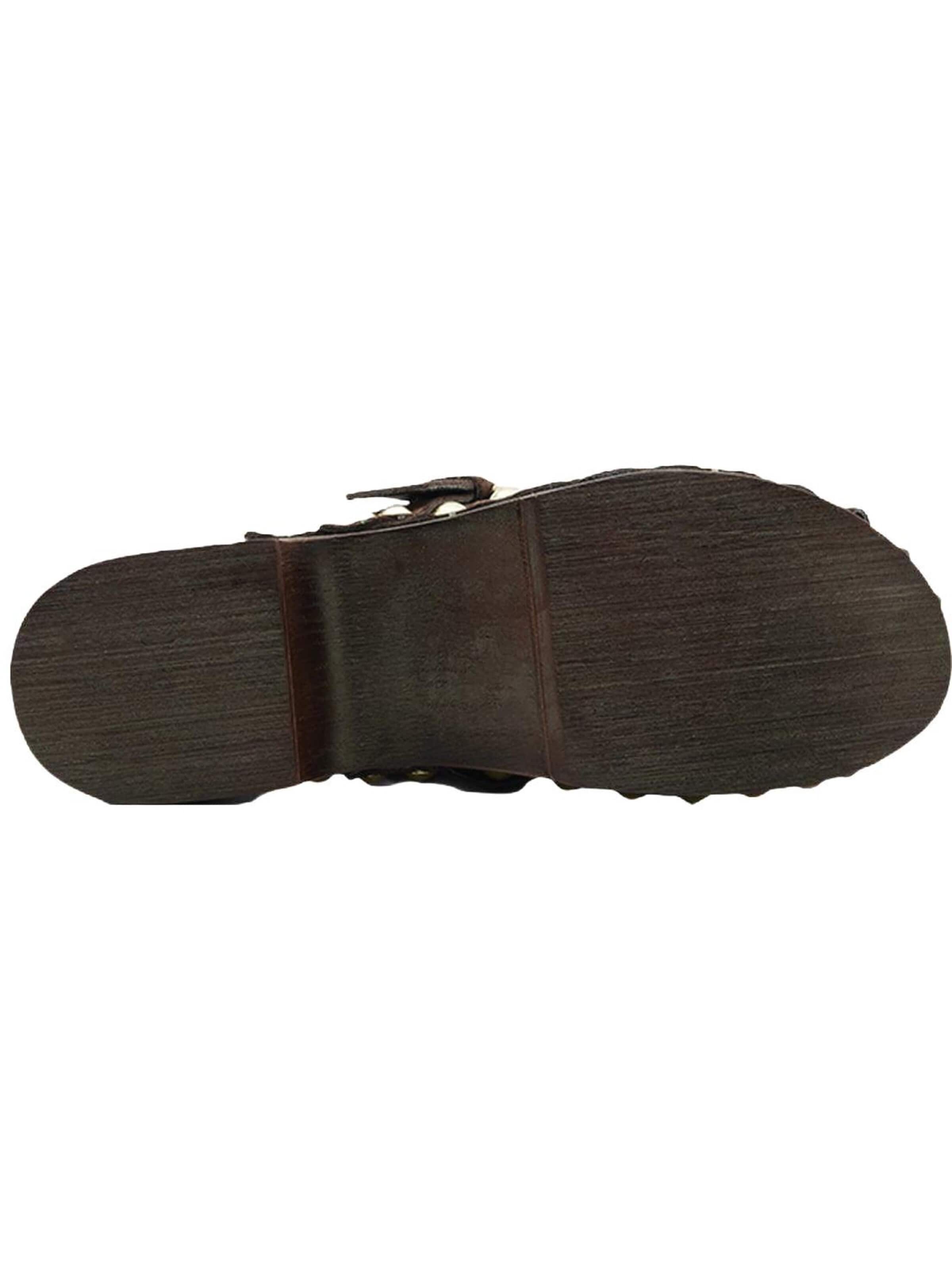 Desa Slipper 'Clog Slides' in Brown