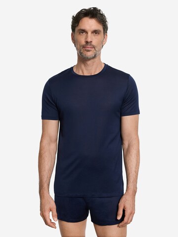 T-Shirt ' Cotton Sporty ' Hanro en bleu : devant