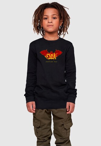 Merchcode Shirt 'Ozzy Osbourne - Bat' in Zwart: voorkant