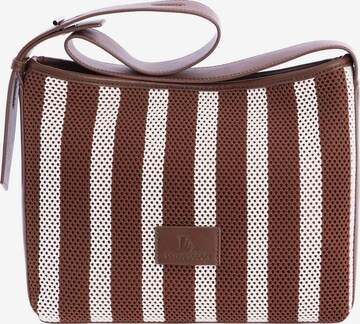 Don Algodon - Bolso de hombro 'Nayade' en marrón: frente