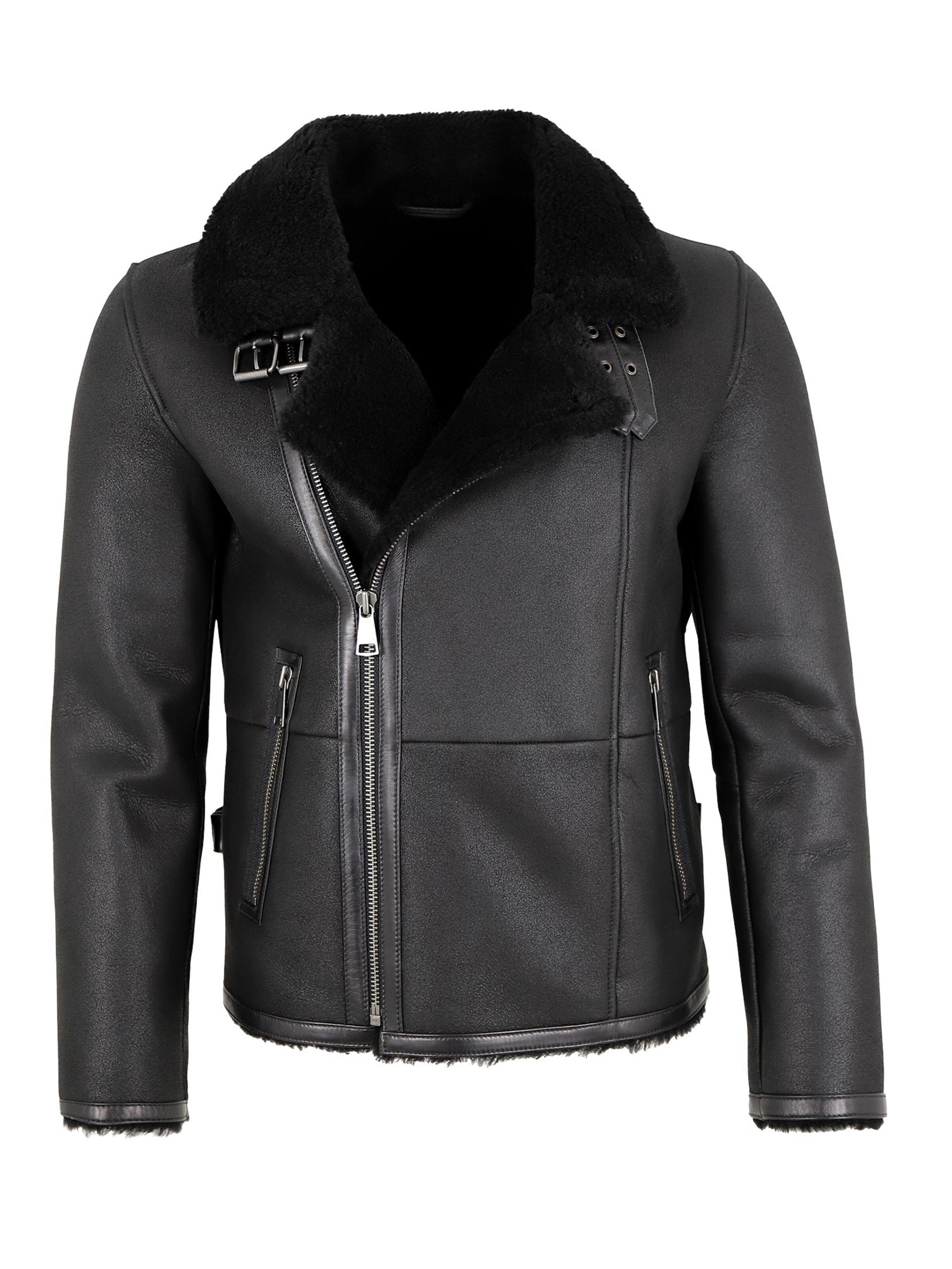 Jilani Tussenjas 'Aviator' in Zwart: voorkant