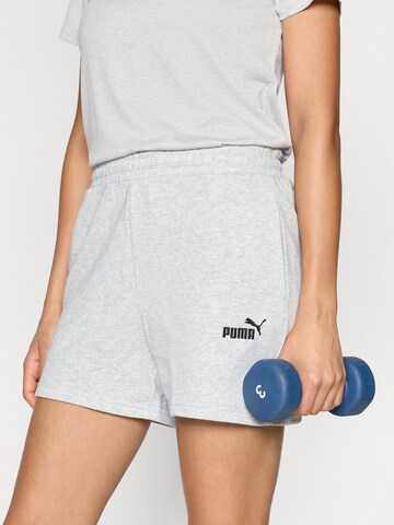 PUMA Regular Sportbroek 'ESS No. 1' in Grijs