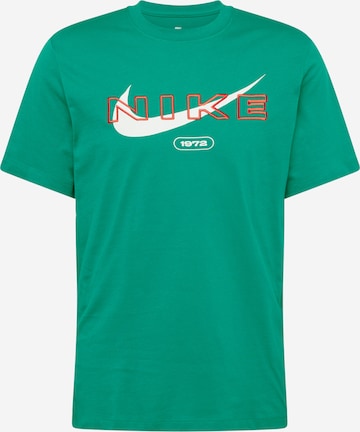 T-Shirt 'Club' Nike Sportswear en vert : devant