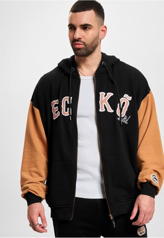 Ecko Unlimited Zip-Up Hoodie in Black