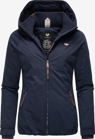 Ragwear Outdoor Jacket ' Dizzie ' in Blue: front