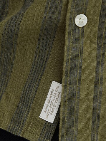 BLEND Regular Fit Langarmhemd ' BHDaris ' in Grün