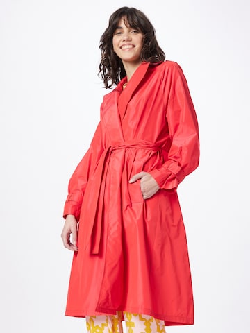 MAX&Co. Between-Seasons Coat 'INSEGNA' in Red: front