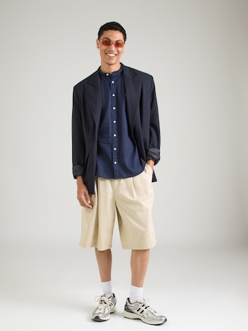 FYNCH-HATTON Regular Fit Hemd in Blau