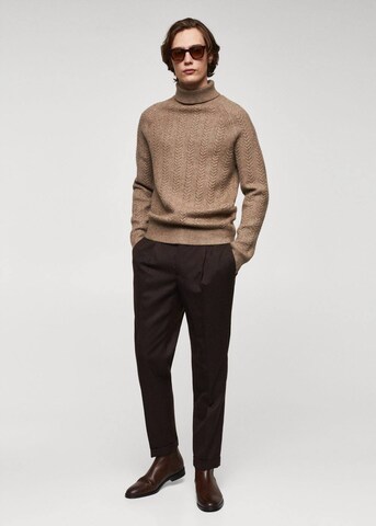 MANGO MAN Sweater 'Marias' in Beige