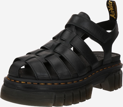 Sandale 'Ricki Fisherman' Dr. Martens pe galben șofran / negru, Vizualizare produs