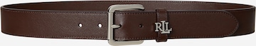 Ceinture Lauren Ralph Lauren en marron : devant