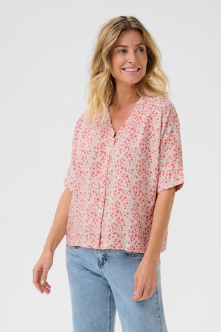 Cream Bluse 'CRTiah' i blandingsfarvet: forside
