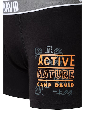CAMP DAVID Boxer shorts in Black