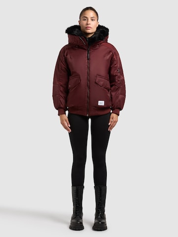 khujo Winterjacke 'Cela' in Rot