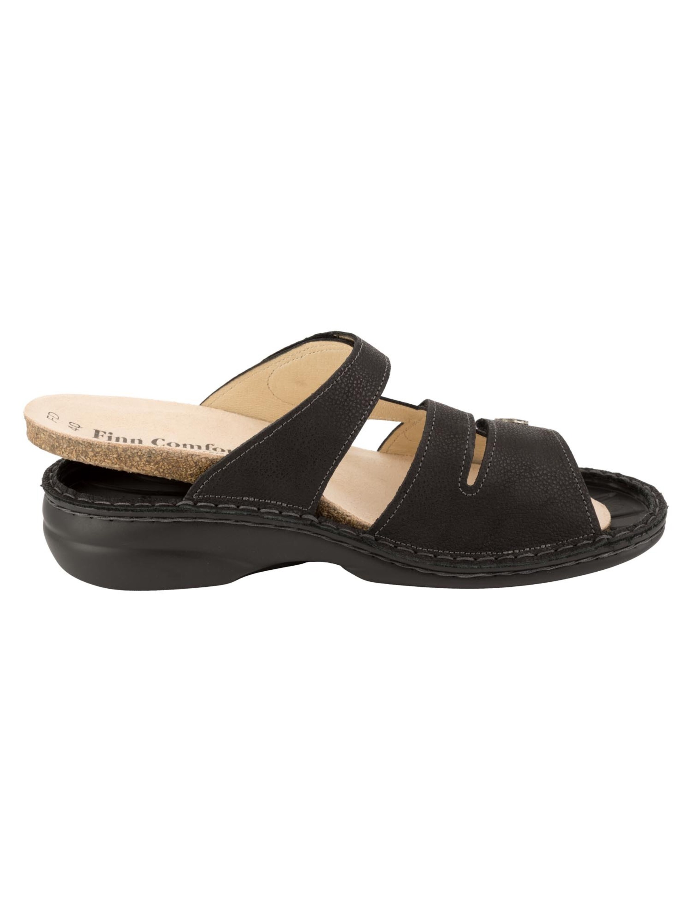 Finn Comfort Mule 'Ventura-S' in Black