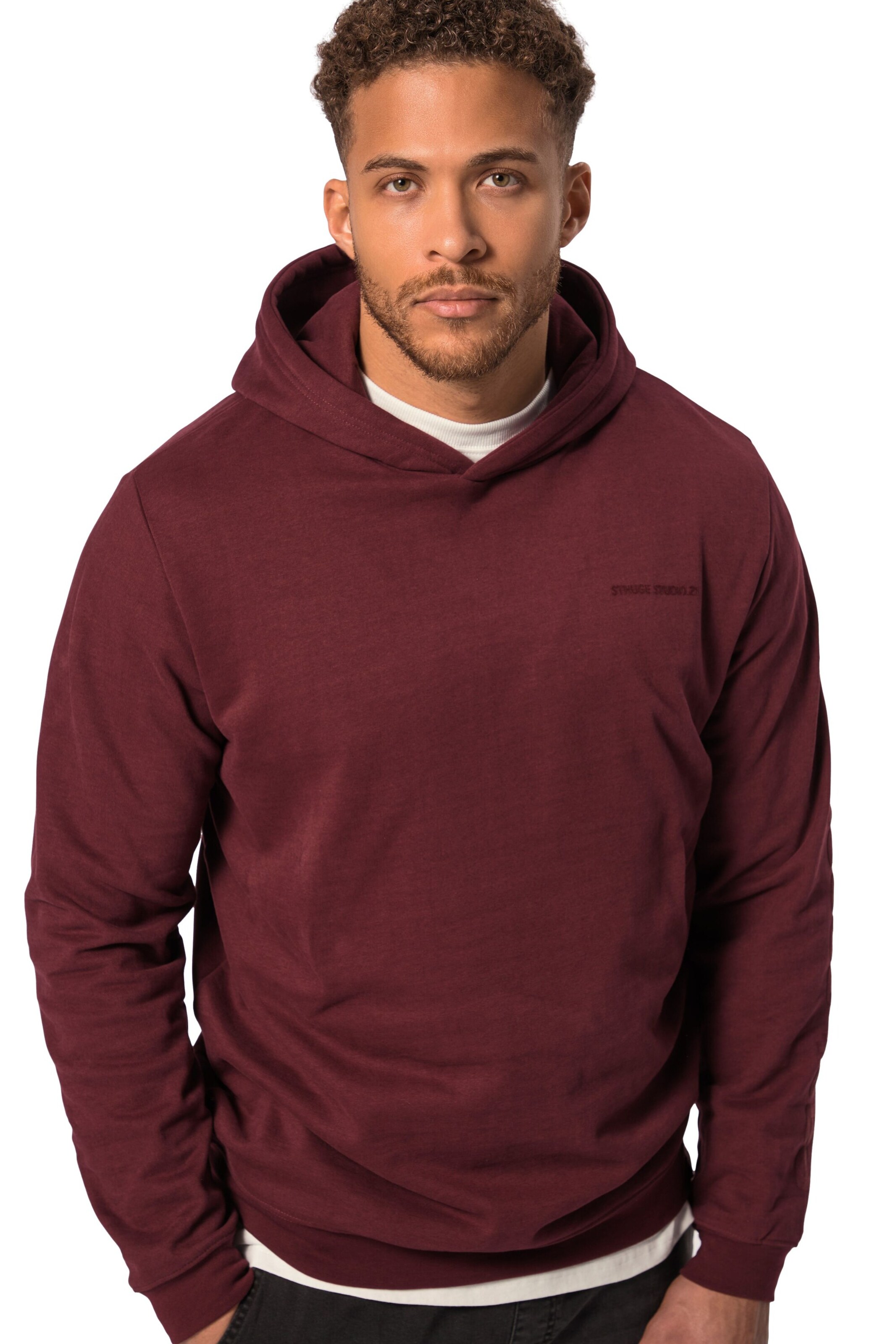STHUGE Sweatshirt in Red: front
