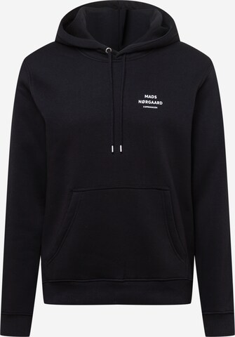MADS NORGAARD COPENHAGEN Sweatshirt i svart: framsida