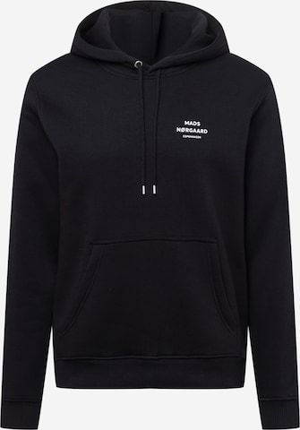 MADS NORGAARD COPENHAGEN Sweatshirt in Black: front