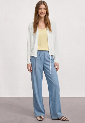 STREET ONE Knit Cardigan in White