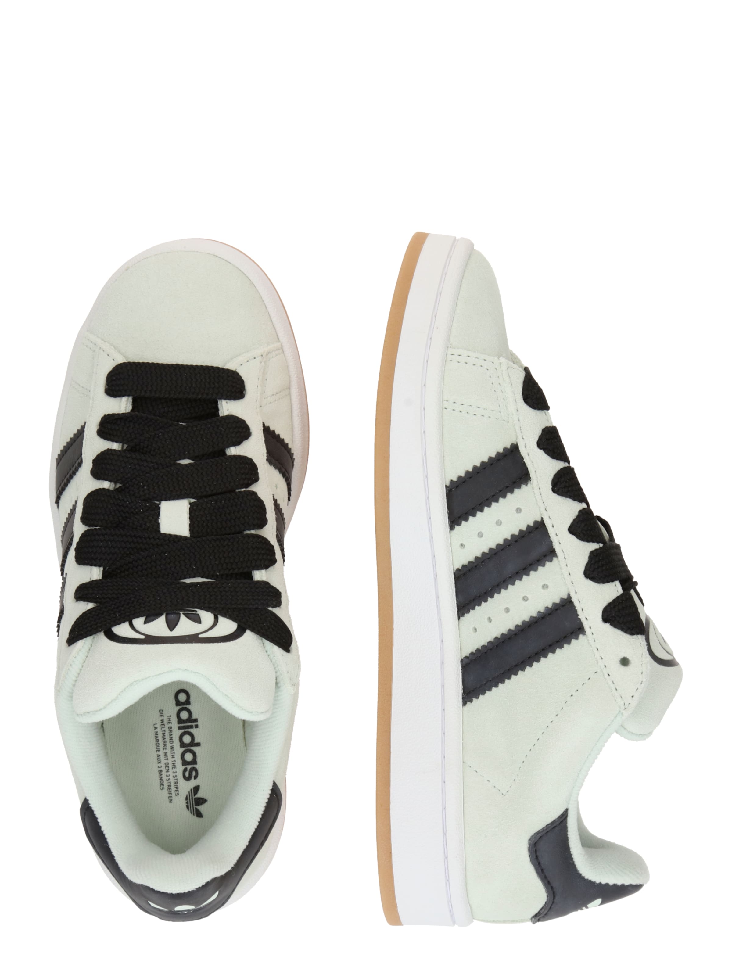 ADIDAS ORIGINALS Matalavartiset tennarit 'Campus 00s' värissä vihreä