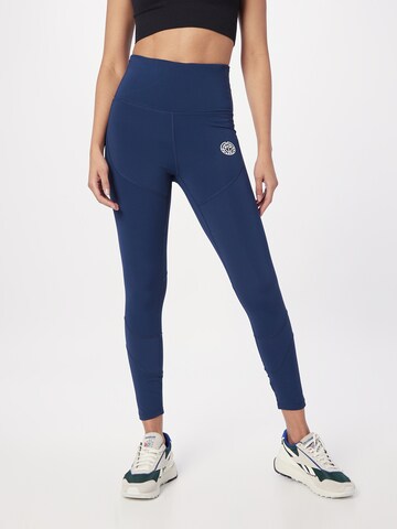 BIDI BADU Skinny Sportbroek in Blauw: voorkant