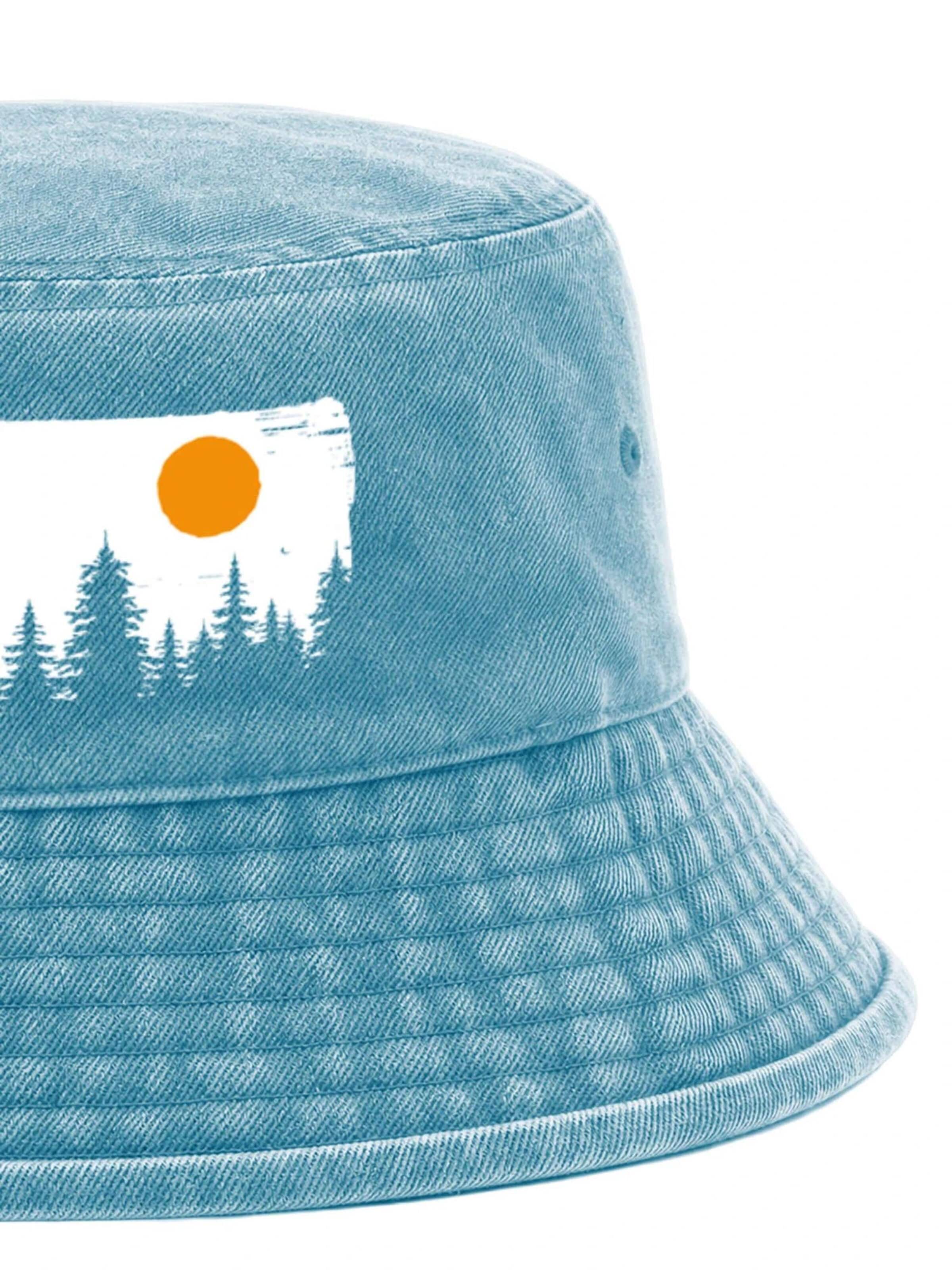 Neverless Hat 'Braumkette' in Blue