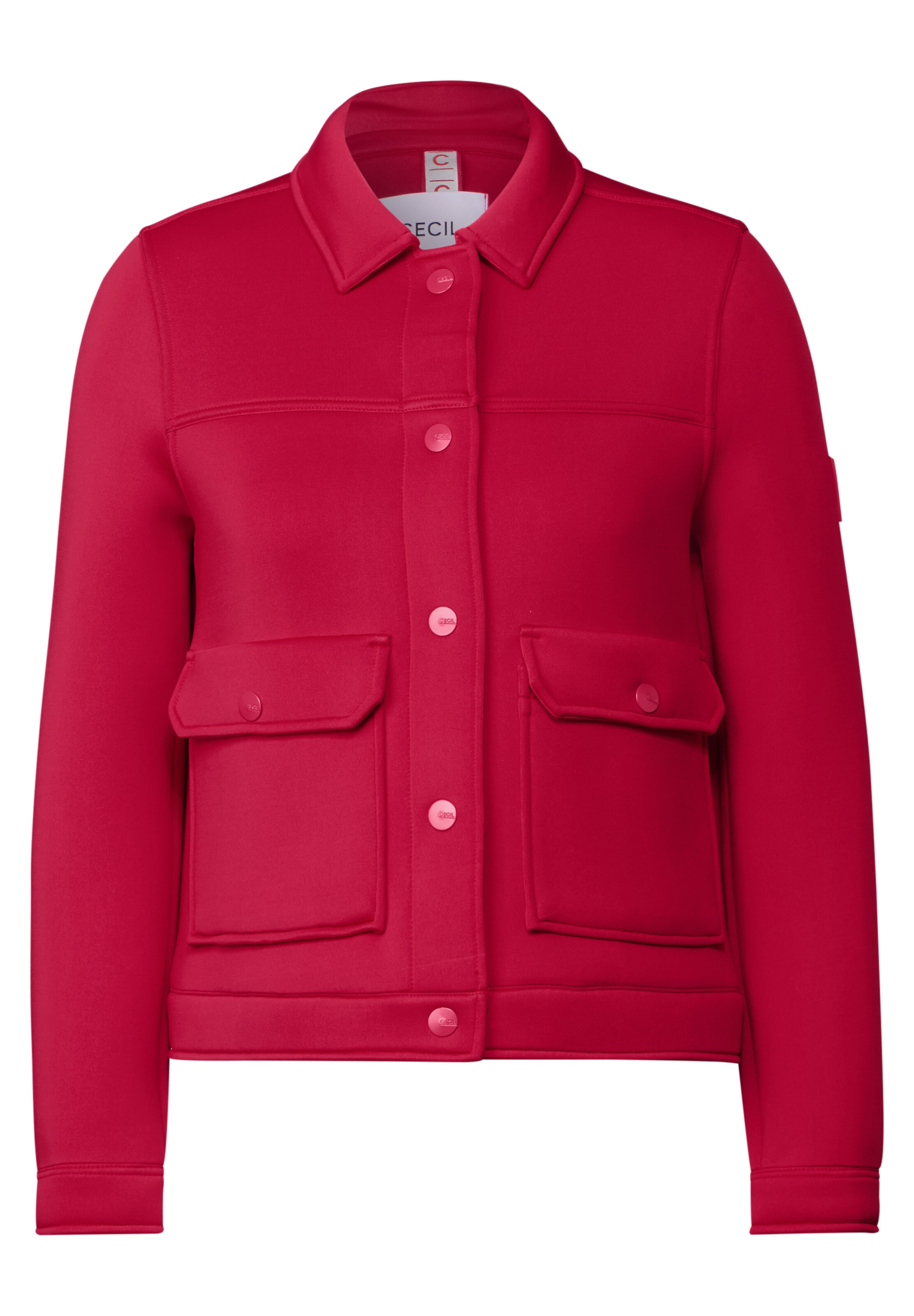 CECIL Between-Season Jacket in Red: front