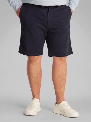 Regular Pantalon chino Calvin Klein Big & Tall en bleu : devant