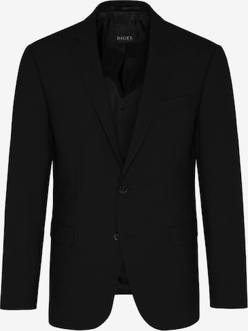 Digel Regular fit Business Blazer in Black: front