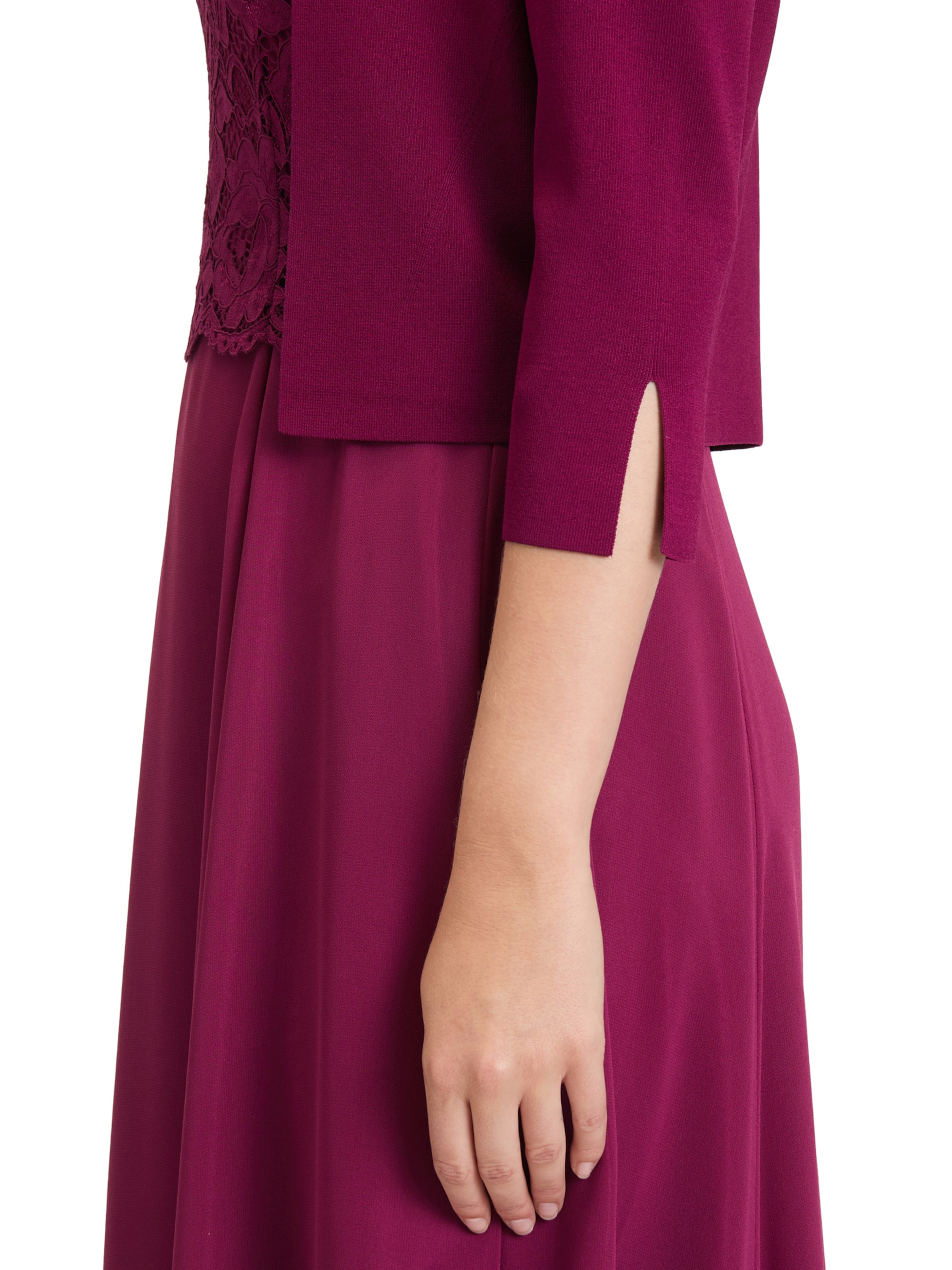 Vera Mont Strickbolero langarm in Rot