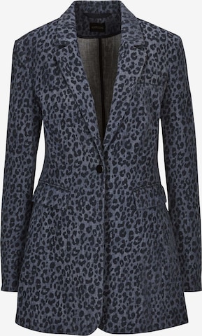 Blazer MADELEINE en bleu : devant