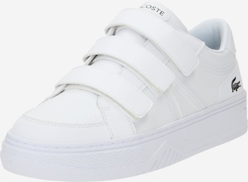 Baskets LACOSTE en blanc : devant