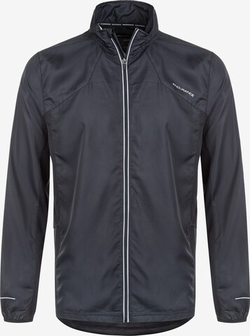 ENDURANCE Athletic Jacket in Black: front