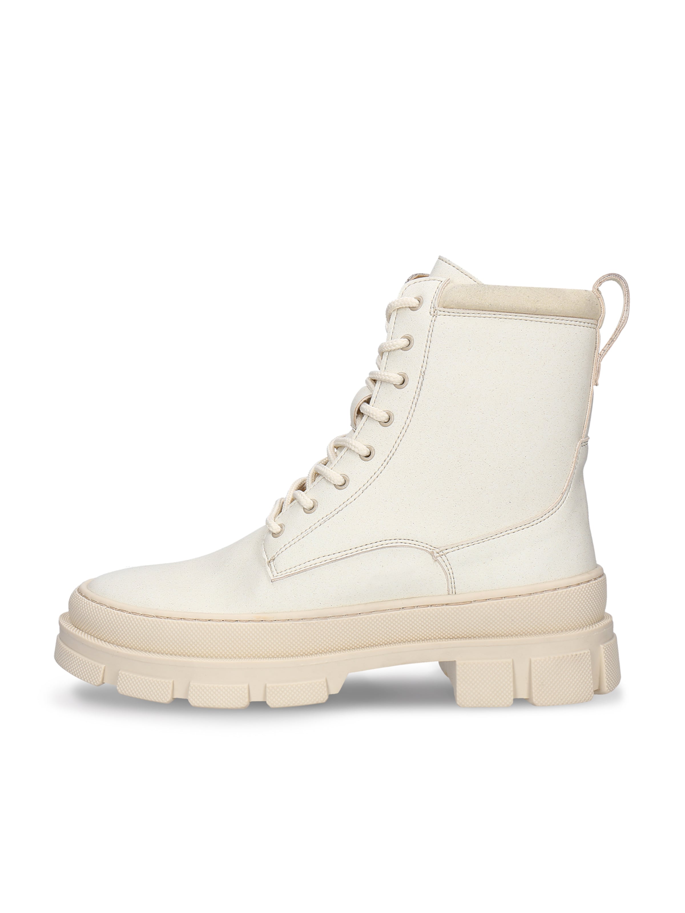 Boots nae Vegan Shoes en blanc : devant