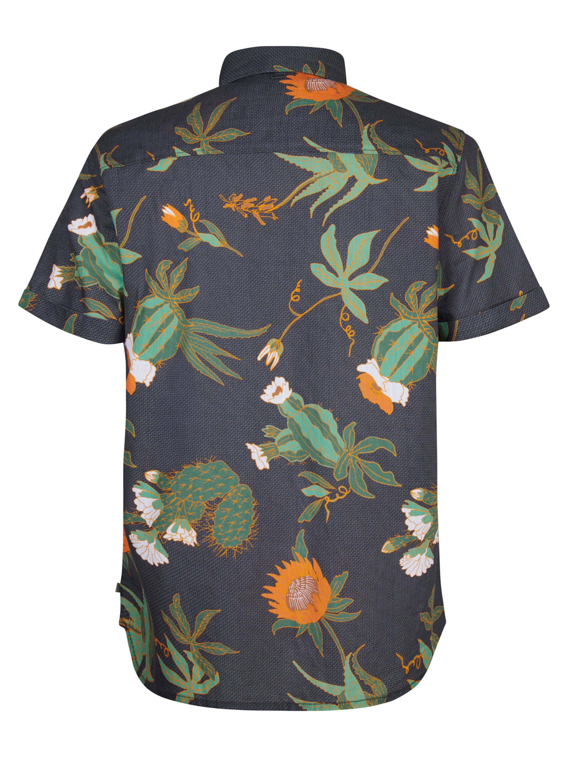 Petrol Industries Regular fit Overhemd in Zwart