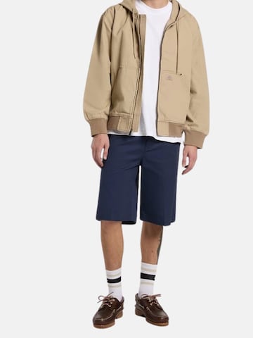 DICKIES Tussenjas 'UNLINED CANVAS HOODED' in Beige: voorkant