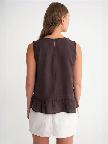 MixRay - Blusa em castanho