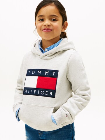 Sweat 'HERITAGE' TOMMY HILFIGER en gris : devant