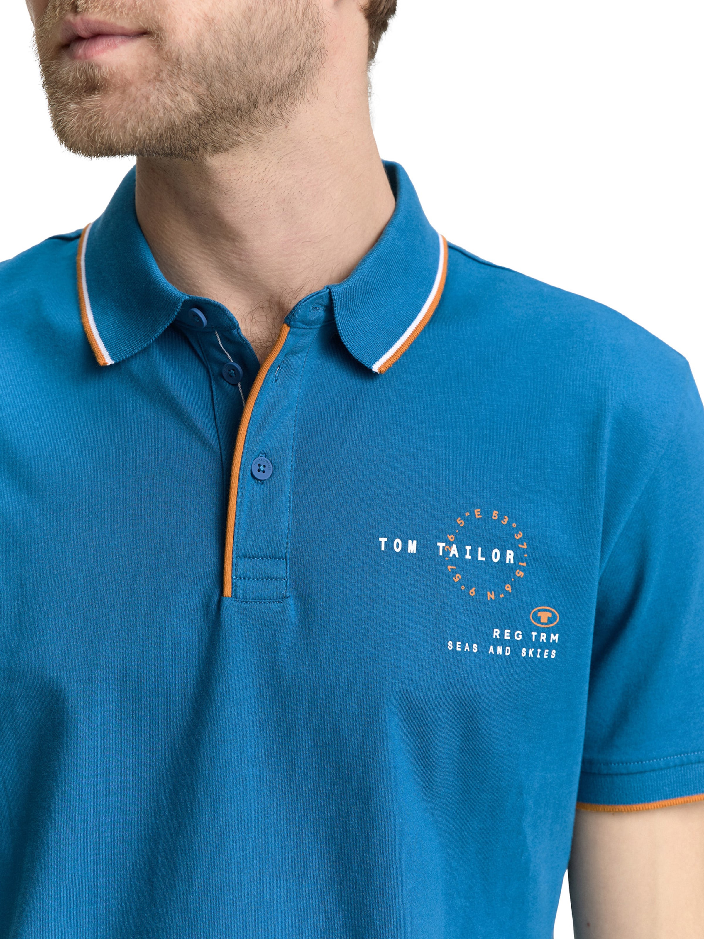 TOM TAILOR - Camiseta en azul