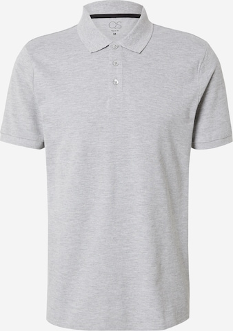 T-Shirt QS en gris : devant