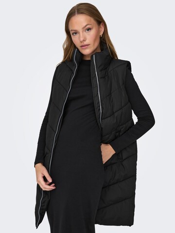 Gilet 'Finno' JDY en noir : devant