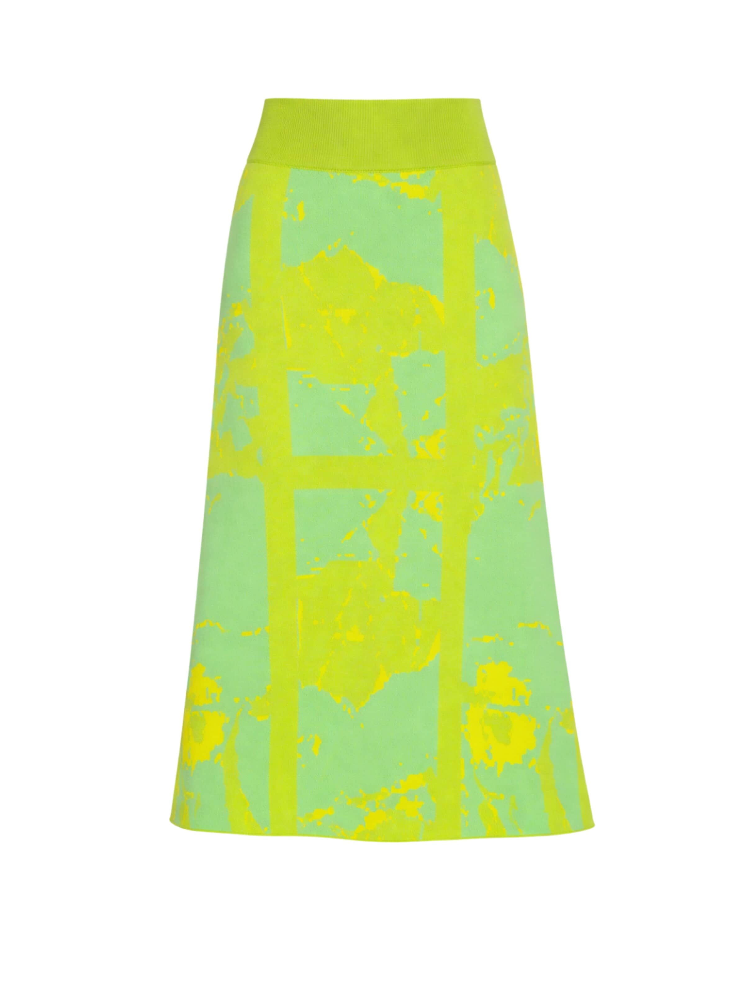 Csillag Zsuzsi Skirt 'Rome' in Green: front
