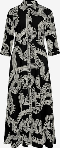 OBJECT Платье-рубашка 'Alli' в Черный: спереди